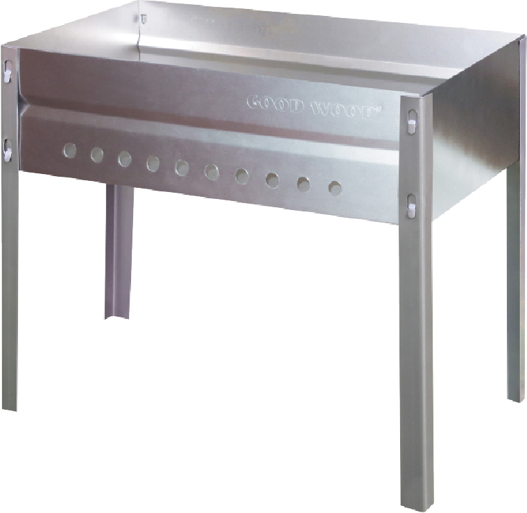 GOOD WOOD МАНГАЛ СБОРНЫЙ "УНИВЕРСАЛЬНЫЙ"  400*300*400 (20г)