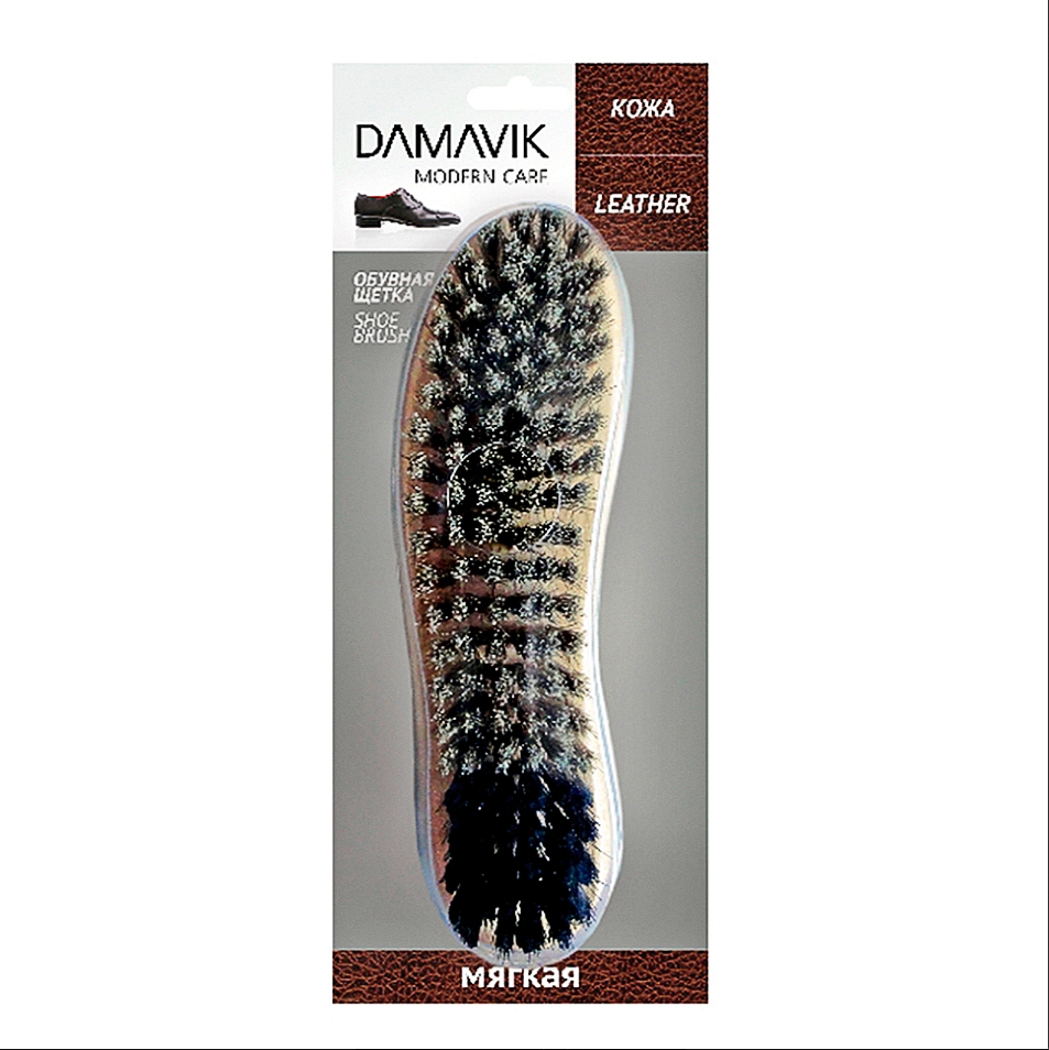 DAMAVIK Щетка из иск. ворса в блистере  БОЛЬШАЯ МЯГКАЯ