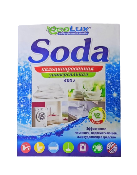 ECOLUX Кальцинированная сода 0,4 кг