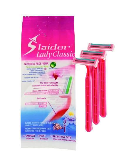 SLAIDER  LADY CLASSIC в пакете 3шт.