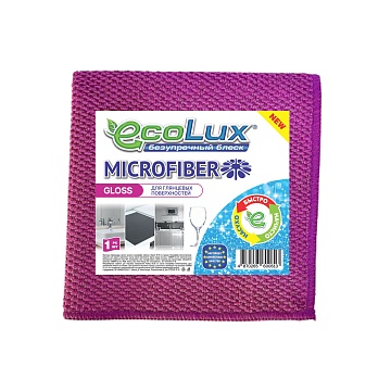 Микрофибра для глянц. повер. ECOLUX GLOSS MICROFIBER 35*35